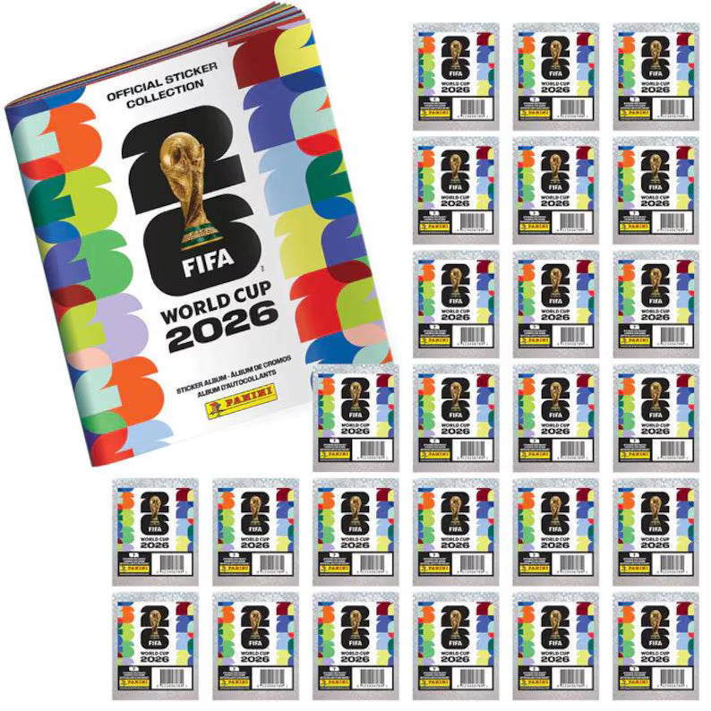Official World Cup 2026 Sticker Collection – Album & Sticker Packets | USA/Canada/Mexico 48-Team Edition💋
