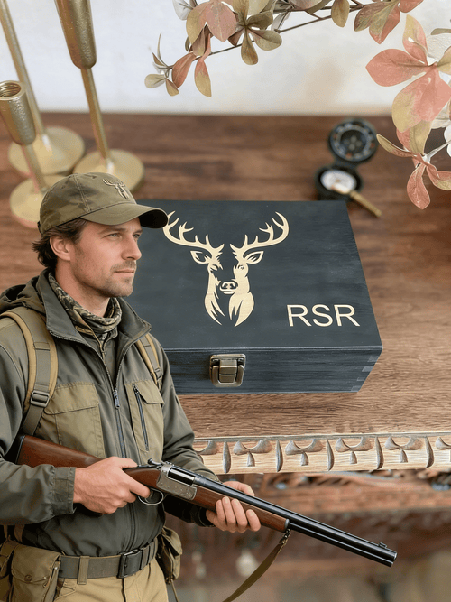 ⏰hours Sale: Save 49%-✨100% Handcrafted Solid Wood Hunting Memory Box (Basic)💋