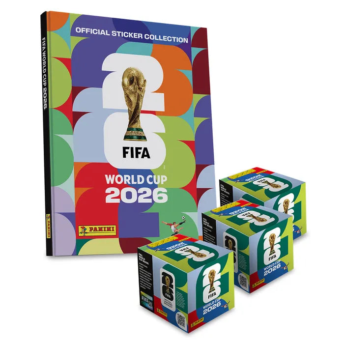 Official World Cup 2026 Sticker Collection – Album & Sticker Packets | USA/Canada/Mexico 48-Team Edition💋