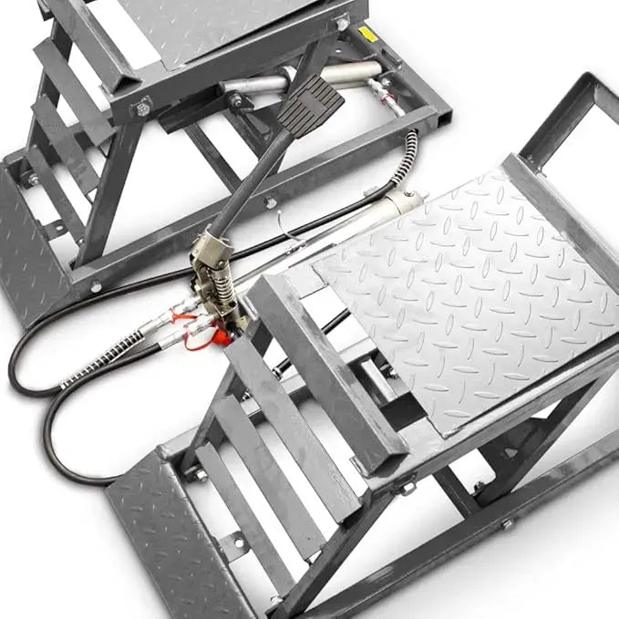 Capacity Hydraulic Underbody Access Car Lift with Ramp💋