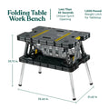🛠Folding Table Work Bench💋